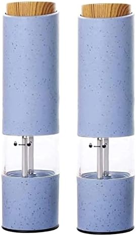 Salt and Pepper Grinder Set 2 Pack Battery Powered