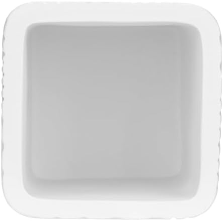 KADAX Square White Toilet Brush Set