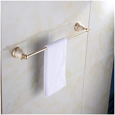 ALDEPO Towel Rail with Gold and Marble Base 1