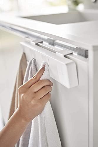 Yamazaki Home Tower Self Adhesive Towel Holder - Black