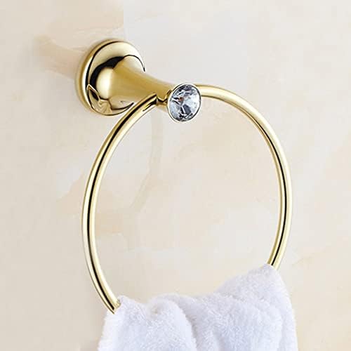 Golden Stainless Steel Towel Holder