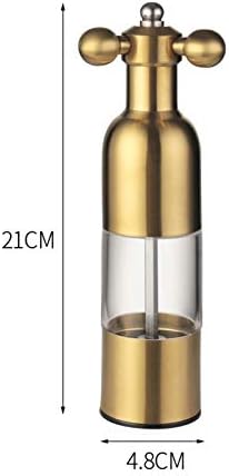 HHWKSJ Stainless Steel Salt and Pepper Mill Set