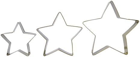 PMEChristmas Cookie Cutters - Stars Set of 3