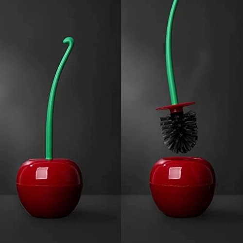Pilipane Toilet Brush with Cherry Head Longer Handle