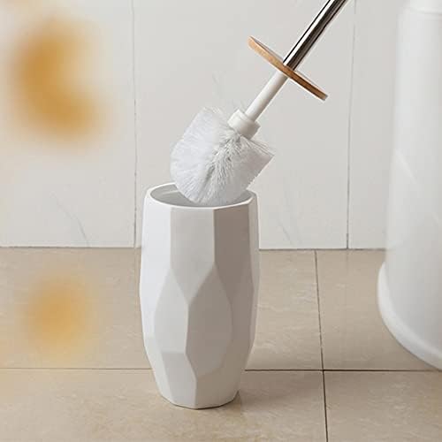 Tomyeus Toilet Brush with Holder 360 Deep Cleaning Set