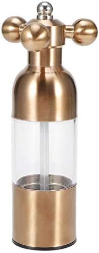 Stainless Steel Adjustable Salt Pepper Mill Set Rose-Gold