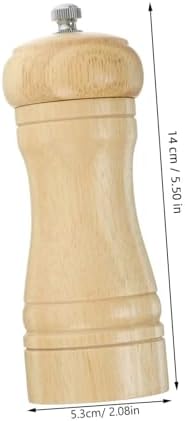 Unomor Manual Pepper Salt Grinders Compact Durable foratio