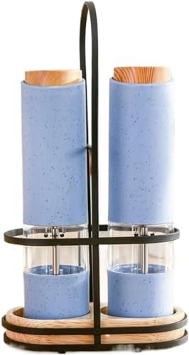 Electric Pepper Mill with LED Light and Adjustable Ceramic Core
