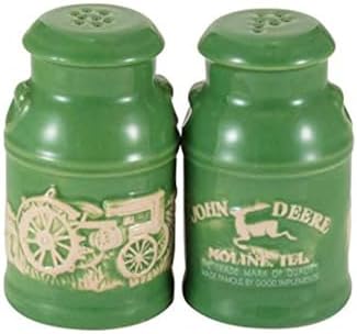 John Deere Gourmet Salt Pepper Set - Milk Can Inspired Design