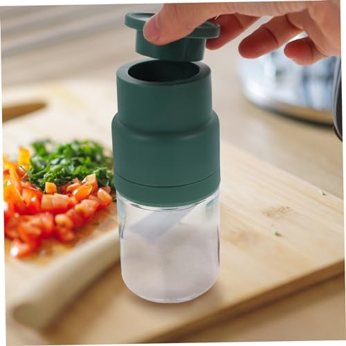 Manual Pepper Mill Set with Salt Pepper Shakers for Home Use