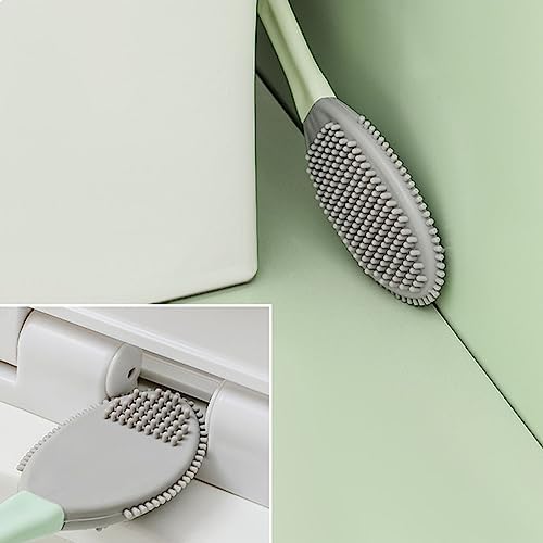 Wall-Mounted Toilet Brush with Snail Shape Holder