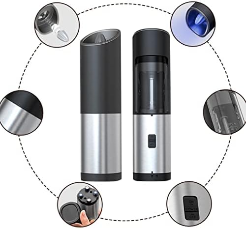 Get the taste of authentic spices salt and pepper grinder set