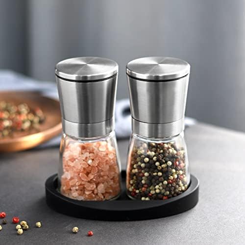 Effortless Salt Pepper Grinder Set