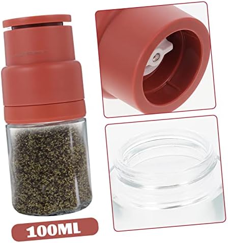 Portable Manual Pepper Mill Salt Pepper Grinder Set for Restaurant