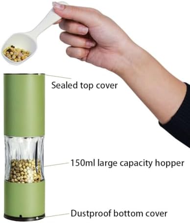Adjustable Salt Pepper Grinder Set for Gourmet Flavors