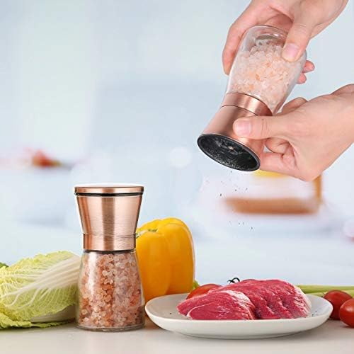 Bonris Copper Salt Pepper Grinder Set Manual