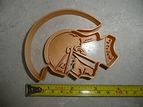 YNGLLC TROJAN HELMET COOKIE CUTTER TRADITIONALStyleDetailed MadeInUSA PR4649Gold