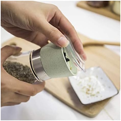 UUNVTOSU 2-Piece Adjustable Salt Pepper Mill Set