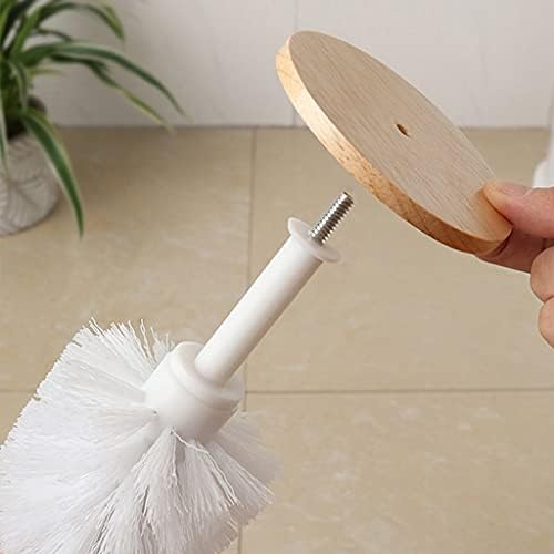 Tomyeus Toilet Brush with Holder 360 Deep Cleaning Set