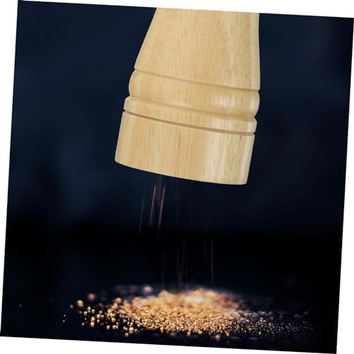 Compact Refillable Salt Pepper Mill Durable Manual Grinder for Home Kitchen Use