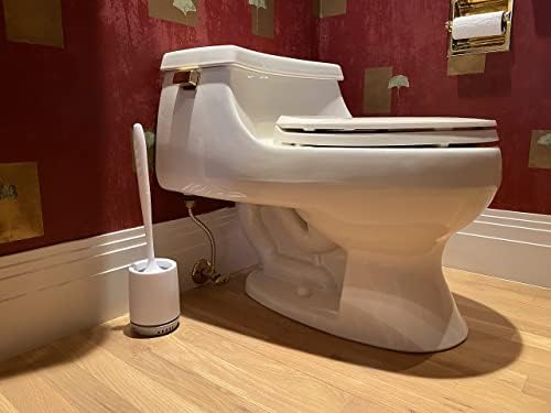 Toilet Brush Set with TPE Bristles