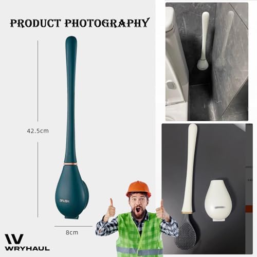 Wryhaul Lekxagabo Silicone Toilet Brush Set