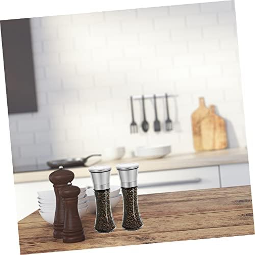 Pepper and Salt Shakers Manual Grinder Set for Seasonings