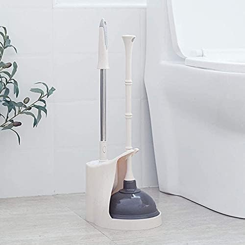 Heavy-Duty Multitasking Toilet Brush Plunger Set