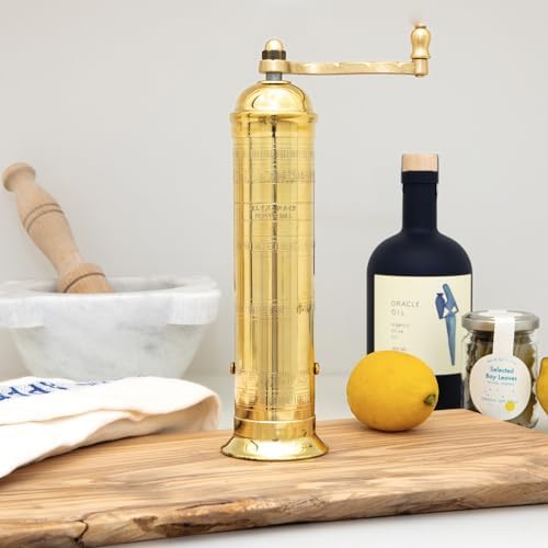 Alexander Home Original European Brass Pepper Mill
