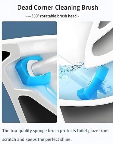 40-Pack Toilet Brush System with 3 Scent Options