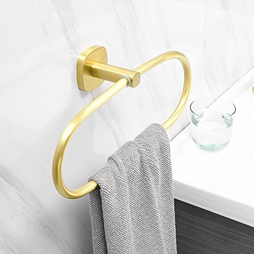 Modern Oval Towel Rack Bathroom Essential