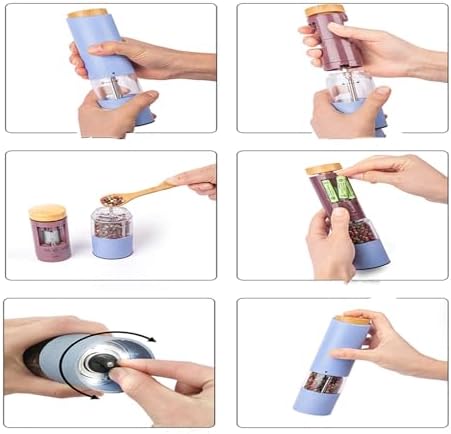 Adjustable Electric Salt Pepper Grinder