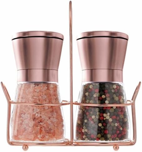 Bonris Copper Salt Pepper Grinder Set Manual