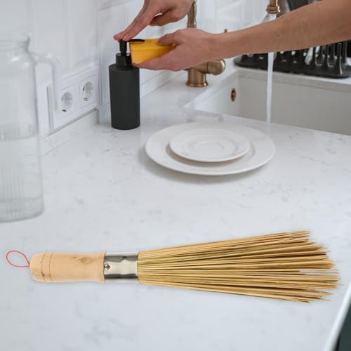 Bamboo Scrub Brush Professional Kitchen Tool for Durable Cleaning