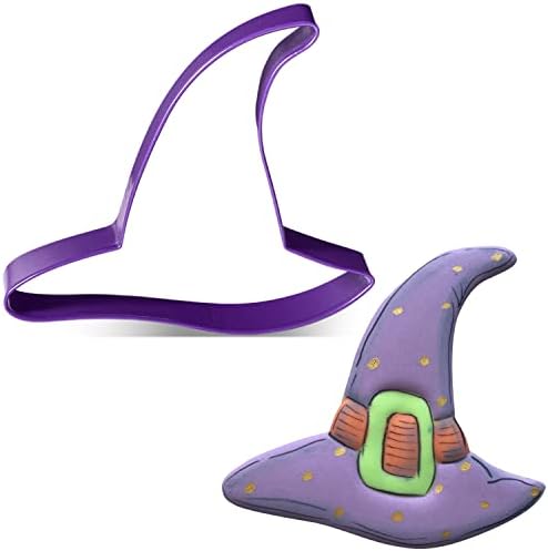 Vivid Halloween witch hat cookie cutter