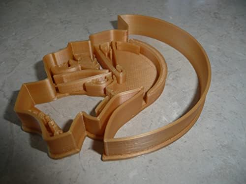 YNGLLC TROJAN HELMET COOKIE CUTTER TRADITIONALStyleDetailed MadeInUSA PR4649Gold