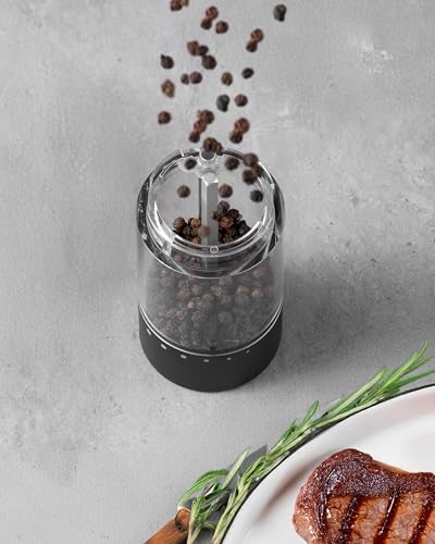 FORLIM 2-Speed Electric Salt and Pepper Grinder Set