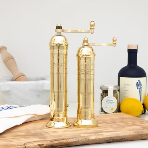 Alexander Home Original European Brass Pepper Mill