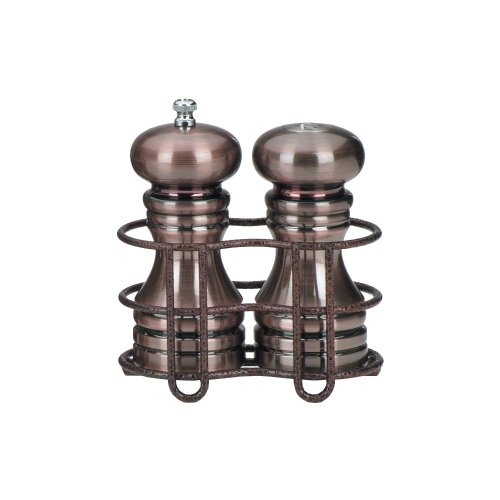 Low-Cost Durable Professional Quality Salt Pepper Mill Set