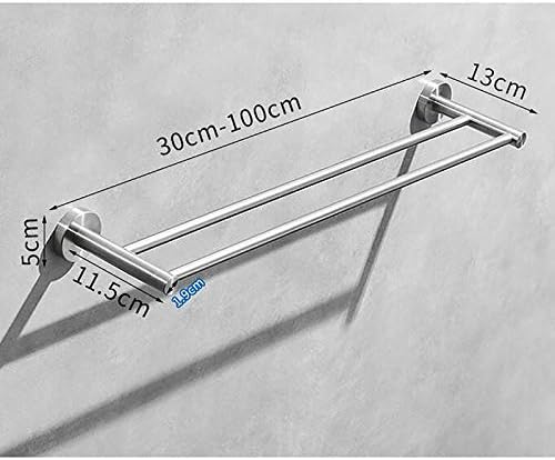 LUCEAE Silver Towel Rack 30Cm Wall Mounted