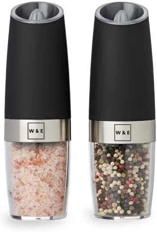 Willow Everett Electric Salt Pepper Grinder Set