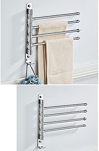 Premium Towel Rail for Bathroom - Matte BlackChrome