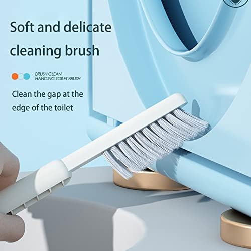 Flexible Rubber Toilet Brush Set