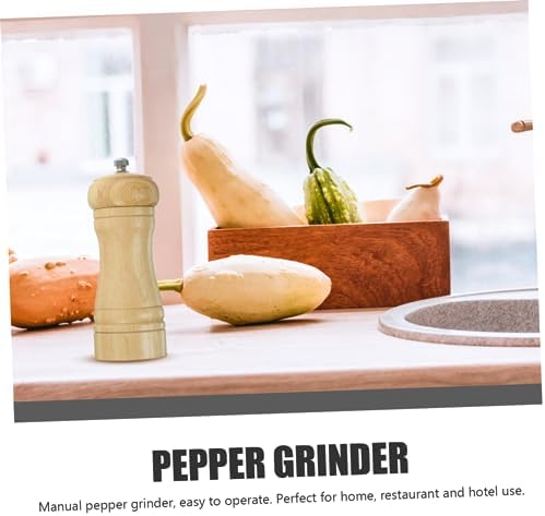 Unomor Manual Pepper Salt Grinders Compact Durable foratio