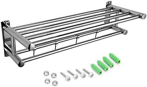 4-Hook Stainless Steel Towel Rack