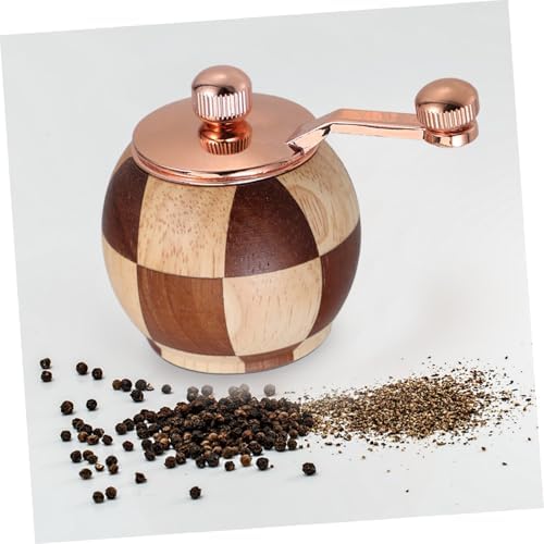 STOBAZA Hand Crank Salt and Pepper Grinder Set