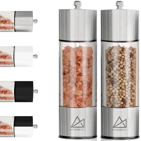 Salt Pepper Grinder Set