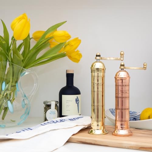 Alexander Home Original European Brass Pepper Mill