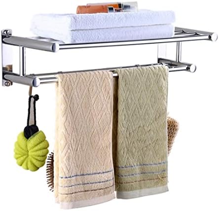 4-Hook Stainless Steel Towel Rack