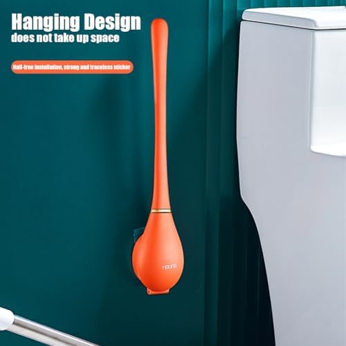 Modern Flexible Silicone Toilet Brush 2025 Upgraded Design for Effective Cleaning Safety